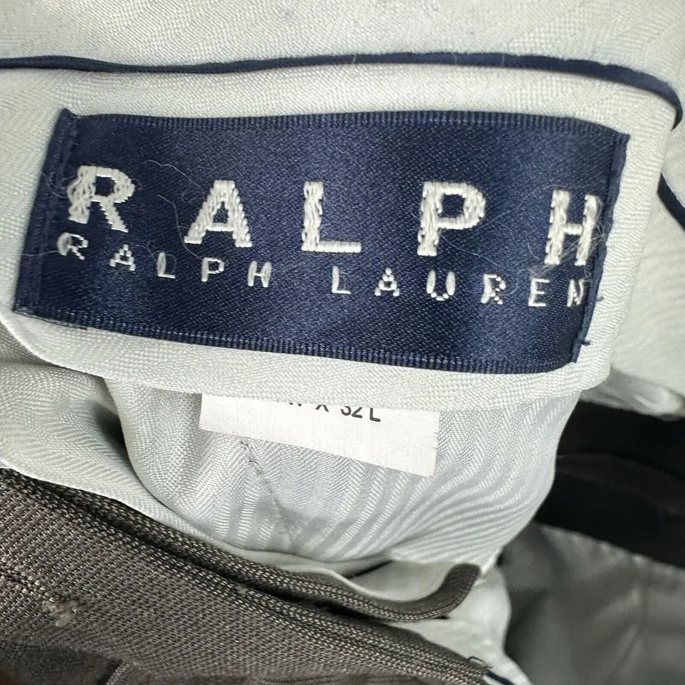 Ralph Ralph Lauren‎ dress pants men 34x32 (35x29) Brown Career Trousers